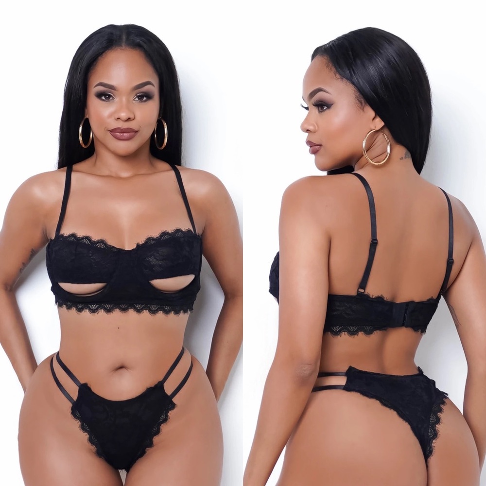 🎉HOST PICK🎉 Noir Lingerie Set